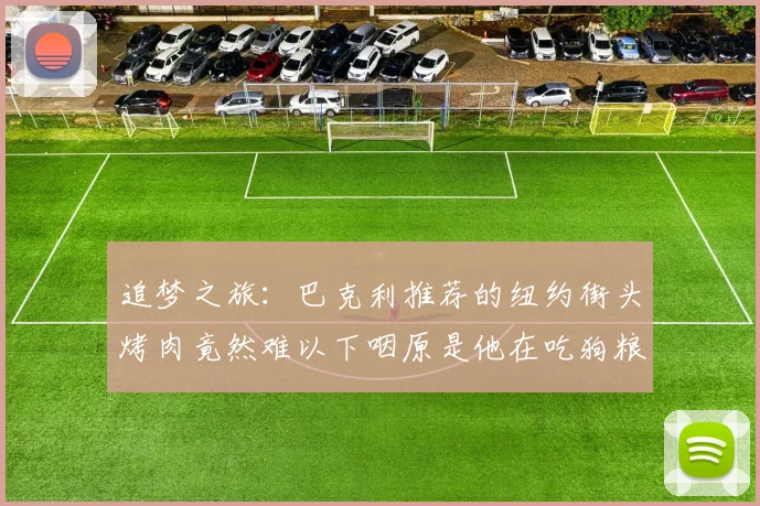 追梦之旅：巴克利推荐的纽约街头烤肉竟然难以下咽原是他在吃狗粮