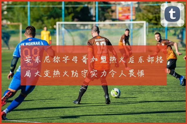 安东尼称字母哥加盟热火后东部格局大变热火防守实力令人畏惧